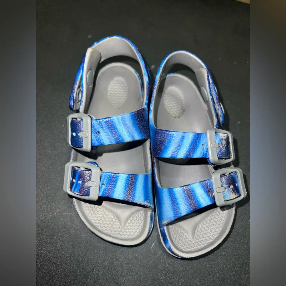Blue Kids Sandals size 7